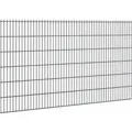Doppelstabmattenzaun Stärke 8/6/8 Anthrazit 123 x 251 cm
