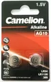 5x 2er Blister Camelion Alkaline AG10 1,5V 0%Hg Knopfzellen Uhren Batterien