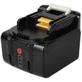 EXTENSILO Akku kompatibel mit Makita DDA341, DDA341Z, DDA340Z, DDF446Z, DDF343, DDF343Z, DDF446 Werkzeug (5000 mAh, Li-Ion, 14,4 V)