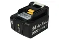 Extensilo Akku passend für Makita DSS500Z, DTD134RME, DTD134Z, DTD134, Akku Akku Li-Ion 5000 mAh (14,4 V, 1 St), Leistungsfähiger Austausch-Akku für Werkzeug Powertools wie