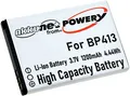 Akku kompatibel mit Doro Typ RCB01P01, 3,7V, Li-Ion