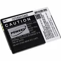 Akku kompatibel mit Doro Typ RCB01P01 3,7V 1200mAh/4,4Wh Li-Ion Schwarz