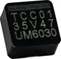 TRU COMPONENTS Elektrolyt-Kondensator SMD 0603 47 µF 35V 20% (L x B x H) 6.5 x 6.5 x 3.0mm 1St.