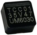 TRU COMPONENTS Kondensatsperre TRU COMPONENTS Elektrolyt-Kondensator SMD 0603 47 µF 35 V 20 % (L x
