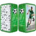 Connect Schulmppchen GIMBOO, mit Ausstattung, 3 Fcher, Fuball, grn (45969716)
