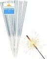 happy sparks® Geburtstagskerze Wunderkerzen 28 cm - Sternspritzer - Feuerwerk Silvester Kat. F1 (Packung, 30-tlg., Wunderkerzen 28 cm), Kat. F1