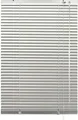 Alu-Jalousie ohne Bohren silber 100x175 cm inkl. Klemmträger
