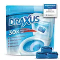 DRAXUS 30x Spülkasten Tabs, Wasserkastenwürfel für den Spülkasten im Vorratspack, WC Tabs färben das Wasser blau, Sorgen für Frische und Sauberkeit