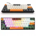 60% RGB Gaming Tastatur, Rote Switches, Anti-Ghosting, USB-C