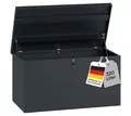STEELSØN Auflagenbox Icarus aus Metall, abschließbar (Anthrazit, 320L), Gartenbox wetterfest, 105x65x63 cm, auch für 520L verfügbar