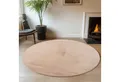 Ayyildiz Teppiche Teppich JOY 1400, rund, Höhe: 11 mm, uni Kurzflor, Wohnzimmer, viele Größen
