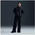 Nike Sportswear Kapuzensweatshirt W NSW PHNX FLC OS PO HOODIE mit Rundhalsausschnitt, Oversize Passform, sportlicher Stil schwarz XL (48/50)