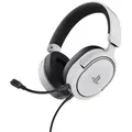 Trust Gaming GXT498W Forta Headset für PS5 Leistungsstarkes Over-Ear-Gaming-Headset aus recycelten Materialien - offiziell lizenziert für PS5TM, weiß
