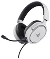 Trust GXT498 Forta Over Ear Kopfhörer Kabelgebunden  Schwarz, Weiß