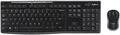 Logitech MK270 Kabelloses Tastatur-Maus-Set, 2.4 GHz, UK QWERTY - Schwarz
