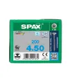 SPAX Ø 4,0 mm - Senkkopf - T- STAR plus - Teilgewinde - Edelstahl A2 50 mm
