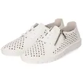 Rieker Rieker M2300-80 Damen Leder weiss Schnürschuh weiß 39 EU