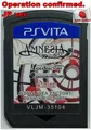 PS VITA Cartridge Sony Amnesia World Japanese Games J