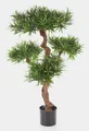 Kunstbaum Deko Podocarpus Titus, 4410 Blätter, grün, 110cm - Baum künstlich Steineibe, artplants, Höhe 110.0 cm