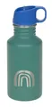 Lässig Little Gang Bottle Stainless Steel Trinkflasche Rainbow Green dunkelgrün