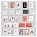 25 handgemachte Weihnachtskarten Teil 1 von Lisa Wirth / NOVA MD / Bei Hugendubel