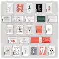 25 handgemachte Weihnachtskarten Teil 1, Lisa Wirth
