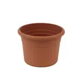 Pflanzkübel Fiona terrakotta Ø30cm Pflanztopf Blumentopf UV beständig Kunststoff