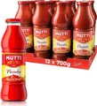 12x Mutti Passata 700g Glass Ankleiden Für Pasta