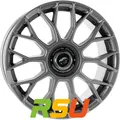 Damina Performance DM10 grey matt - Inlay black 8x18" ET35 LK5 112 ML 72.6 Al...