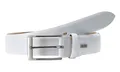 LLOYD Thin Belt W105 Gürtel Accessoire White Weiß
