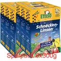 Etisso Schnecken-Linsen 6x300g = 1,80 kg Nacktschnecken Schneckenkorn Gemüse
