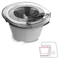 Kenwood Eisbereiter Aufsatz KAX71.000WH - Zubehör für Kenwood Küchenmaschinen, einfach zu Bedienen, spülmaschinenfest, kompatibel mit allen Modellen der Chef und Chef XL Serien, Weiß