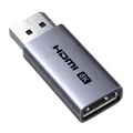 8K Displayport auf HDMI Adapter, Unidirektional DP auf HDMI 8K@60HZ/4K@240Hz/...