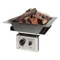 Happy Cocooning Mania Einbau-Feuerstelle 12 kW quadratisch large Einbaumodell