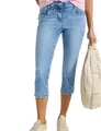 Cecil 3/4 Slim Leg Jeans im Casual Fit Light Blue Washed 27