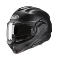 HJC F100 Solid Motorradhelm (Schwarzmatt) Gr: XL (61)