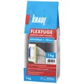 Fugenmörtel Fugenmasse Knauf Flexfuge Universal zementgrau 1 kg Innen und Außen