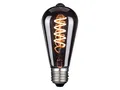 LUXULA LED-Filament-Lampe, SPIRAL, Pear, E27, 4W, 40lm, 1800K, dimmbar