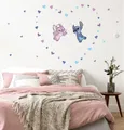Disney Lilo & Stitch Wandsticker Set 50x70 cm Möbel-Designs 43 tlg Vinyl