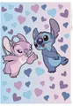Komar Wandsticker - Disney Stitch in Love - 70 x 50 cm