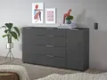 HBZ Kommode Santorin, BxHxT 180x99x40 cm (1 St), Breite 180cm, Softclose für Türen und Schubkästen, Melaminbeschichtung
