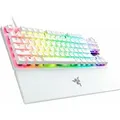 Razer Huntsman V3 Pro Tenkeyless Kabelgebundene Gaming-Tastatur, Weiß, US-Layout - Weiß