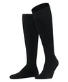 FALKE Herren Kniestrümpfe Energizing Wool M Kh Wolle Baumwolle mit Kompression 1 Paar, Schwarz Black 3000, 39-40