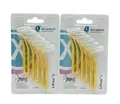 2x miradent I-Prox L Interdentalbürsten gelb 0,5 mm x-fine, 6 Stk