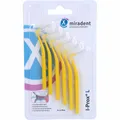 MIRADENT Interdentalbürste I-Prox L 0,5 mm gelb 6 St PZN11597478