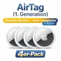 4 * ✅ Apple AirTag NEU ✅ lautlos | Anti-Diebstahl | no Speaker | Stumm - Händler