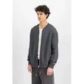 Alpha Industries Bomberjacke Studio Edition Fleece Bomber grau XXXL (58/60)