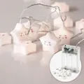 CozyHome Stern Lichterkette Kinderzimmer Deko - 20 LED & Timer I 5m Batterie