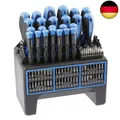Högert Technik HT1S099 Bit-Set Schraubendreher, Schwarz/Blau