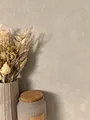 NEWROOM Vliestapete Taupe Leinenoptik Modern Textilstruktur Wohnzimmer Edel